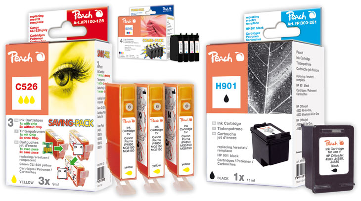 Peach Tintenpatronen